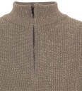 Grunt Genser m. GlidelåStrikk   Grønntone   Nature Melert   Grunt   16 år 176   Genser   Beige