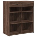 Skjenk brun eik 80x42,5x93 cm konstruert tre 8721102655715
