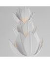 Alberto 70" Floor Torchiere Plaster White