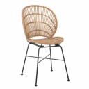 Bloomingville Fiore Spisestol Natur 2 stk.