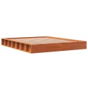 vidaXL Sengeramme brun 150x200 cm heltre furu 8721012315181