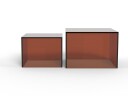 Samon sofabord 50 cm - Brun