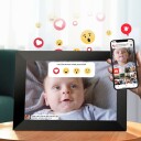 Lippa 15.6" Digital Fotoramme med Wi-Fi og Pekskjerm - Svart