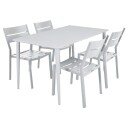 Brafab Nimes/Delia spisegruppe hvit Brafab