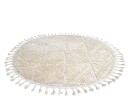 Runde tepper    Dallas beige Størrelse: Ø 160 cm