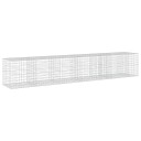 vidaXL Gabion med 5 mm tråd og 10x10 cm mesh 550x100x100 cm