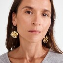 Pilgrim   Øreringer Lunith Earrings Gold plated   Gull
