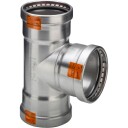 64,0 x 28 x 64,0 mm Sanpress Inox T-stykke