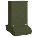 Vidaxl Fôringsautomat For Svin Olivengrønn 82 X 51 X 91.5 cm 20 kg