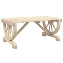  Salongbord for hage 90x50x40 cm heltre gran 365107
