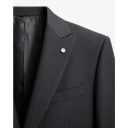 Luigi Bianchi Mantova Herre Dress Svart 2XL,