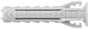 Fischer SX Plus Ekspansjonsplugg 5x25mm 100 Stk - Nylon, Grå