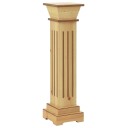 vidaXL Klassisk søyleformet blomsterstativ lyst tre 17x17x66 cm MDF