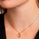 PDPAOLA Libra Halskjede 18 kt. Gullbelagt sølv CO01-350-U - Dame - 925 sterling silver