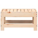  Hagefotskammel 62x30x32 cm heltre furu 844893
