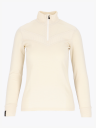 Twentyfour Aurora Oda Ull Half Zip Hvit 36