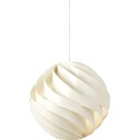 GUBI Turbo Taklampe Blank Alabaster Hvit Stor