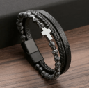 Nattens Kors - Armbånd - Steinkraft Gylden Jord