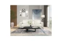 Sofa 3 seter Lund Krem Lær/PU Elektrisk recliner   Krem Lær/PU Elektrisk recliner