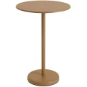 Muuto Linear Steel Barbord Ø70 cm Burnt Orange