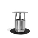 Herqs Blaze Heater   Stainless Steel