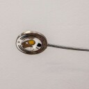 Lindby Malea - LED-uplight lampe med lesearm, nikkel