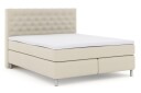 Select No 3 Kontinentalseng 180x200 Fast/Medium Beige/Metallben