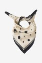 Ellos Collection - Skjerf i sateng - Beige