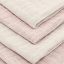Pippi Organic Cloth Muslin 4-Pack Grey 65X65CM