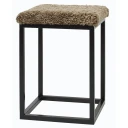 Skinnwille Palle krakk saueskinn  Sahara/Black