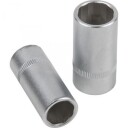 Ks Tools 550.1170, Støpselsett, 1/4", 2 Hoder, Kromvanadiumstål, Din 3120, Iso 1174, 116 G