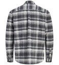 Jack & Jones Skjorte   Jpr Blustanley   Flannel   Kullgrå   Jack & Jones   16 år (176)   Skjorte Hvit Svart