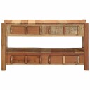  TV skap med skuff Brun 83 x 33 x 46 cm Massivt gjenvunnet tre