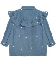 Hanevild Heart Denim Shirt   Blue   86/92