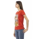 Trussardi Dame Topper Rød L,