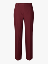 Selected Slwrita Mw Wide Pant Mel Noos   Burgundy   36 x 30
