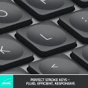 Logitech MX Keys Mini Trådløst Tastatur med Belysning - Grafitt - Nordisk Layout