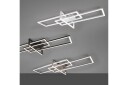 Trio Lighting Salinas LED plafond børstet stål -