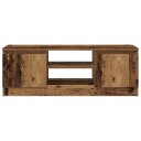  TV-benk gammelt tre 102x30x36 cm konstruert tre 8721158434494