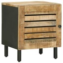 vidaXL Nattbord Naturlig 40 x 33 x 46 cm Massiv mango tre