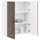  Kjøkkenskap med hylle Brun Eik 80 x 31 x 100 cm Konstruert tre