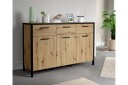 Koufalia Sideboard 40x140 cm - Brun/Svart