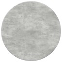 vidaXL Bordplate Ø 40 x 1,5 cm Rund Konstruert tre Betonggrå