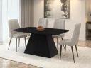 Novaj Spisebord uttrekkbart 180-256 cm - Svart