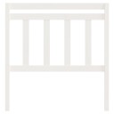  Sengegavl hvit 106x4x100 cm heltre furu 8720286908655