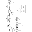 Grohe BauFlow Blandebatteri med bunnventil Baderom
