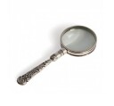 Rococo förstoringsglas silver