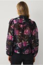 Ellos Collection   Bluse med blondebroderi   Svart