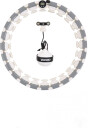 Zipro Hula Hoop Treningsring Grå?/Hvit