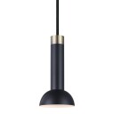 Halo Design Torch Taklampe Sort/ Antikk